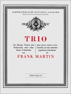 Trio über ein irisches Volkslied von Martin,  Frank