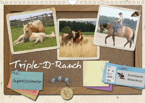 Triple-D-Ranch Impressionen (Wandkalender 2021 DIN A4 quer) von Mielewczyk,  Barbara