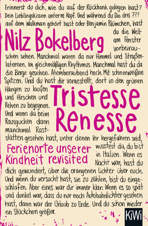 Tristesse Renesse von Bokelberg,  Nilz