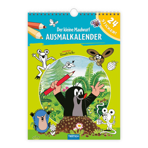 Trötsch Ausmalkalender immerwährend Der kleine Maulwurf von Trötsch Verlag GmbH & Co. KG