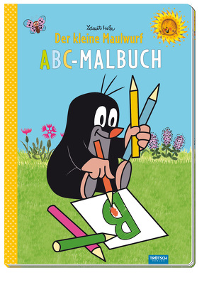 Trötsch Der kleine Maulwurf Malbuch ABC-Malbuch von Trötsch Verlag