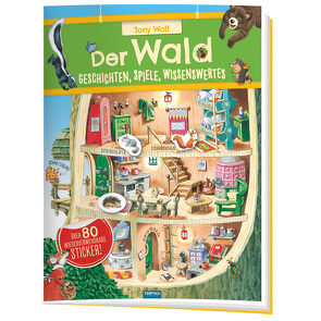 Trötsch Der Wald Geschichten Spiele Wissenswertes Stickerbuch von Trötsch Verlag GmbH & Co. KG