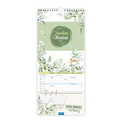 Trötsch Familienkalender Familientermine Blumen 2024 von Trötsch Verlag GmbH & Co. KG