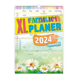 Trötsch Großbildkalender XL Familienplaner 2024 – mit 6 Spalten von Trötsch Verlag GmbH & Co. KG