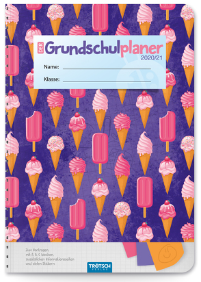 Trötsch Schulplaner Grundschulplaner Ice Cream 2020/2021