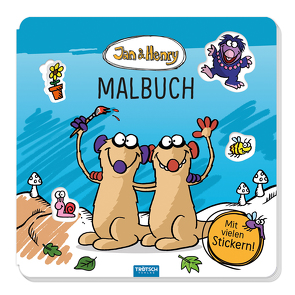 Trötsch Jan und Henry Malbuch mit Stickern von Trötsch Verlag GmbH & Co. KG