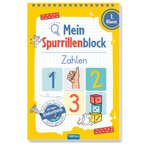 Trötsch Mein Spurrillenblock Zahlen Übungsbuch von Trötsch Verlag GmbH & Co. KG