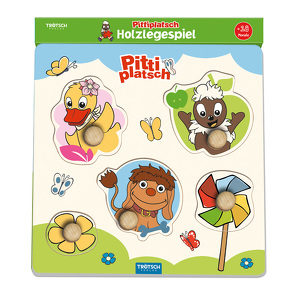 Trötsch Pittiplatsch Holzlegespiel von Trötsch Verlag