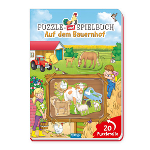 Trötsch Puzzle- und Spielbuch Auf dem Bauernhof von Trötsch Verlag GmbH & Co. KG