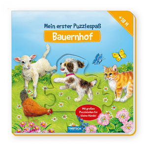 Trötsch Puzzlebuch Mein erster Puzzlespaß Bauernhof von Trötsch Verlag GmbH & Co. KG