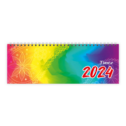 Trötsch Schreibtischquerkalender Farben 2024 von Trötsch Verlag GmbH & Co. KG