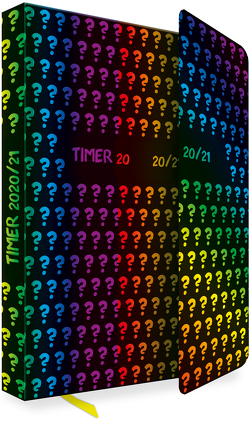 Trötsch Schülerkalender mit Klappe Rainbow 2020/2021