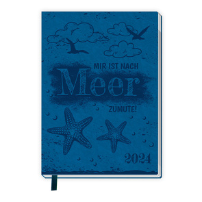 Trötsch Taschenkalender A6 Soft Touch Maritim 2024 von Trötsch Verlag GmbH & Co. KG
