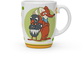 Trötsch Unser Sandmännchen Kindertasse Fuchs und Elster von Trötsch Verlag GmbH & Co. KG