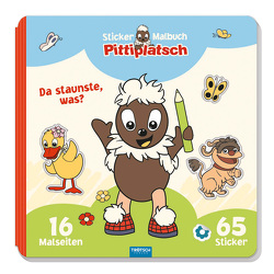 Trötsch Unser Sandmännchen Malbuch Stickermalbuch Pittiplatsch von Trötsch Verlag