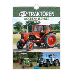 Trötsch Wochenkalender zum Hängen DDR Traktoren 2024 von Trötsch Verlag GmbH & Co. KG