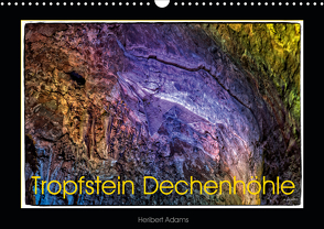 Tropfstein Dechenhöhle (Wandkalender 2021 DIN A3 quer) von Adams foto-you.de,  Heribert