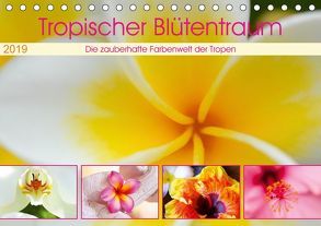 Tropischer Blütentraum (Tischkalender 2019 DIN A5 quer) von Travelpixx.com