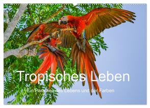 Tropisches Leben Ein Paradies des Lebens und der Farben (Wandkalender 2024 DIN A2 quer), CALVENDO Monatskalender von Treadway,  T.L.