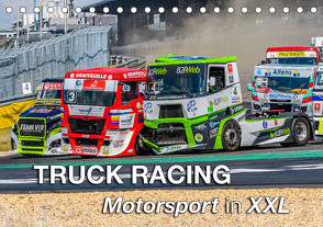 TRUCK RACING – Motorsport in XXL (Tischkalender 2024 DIN A5 quer), CALVENDO Monatskalender von Wilczek & Michael Schweinle,  Dieter