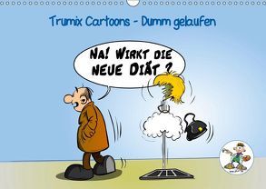 Trumix Cartoons – Dumm gelaufen (Wandkalender 2019 DIN A3 quer) von (Reinhard Trummer),  Trumix.de