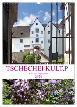 TSCHECHEI KULT.P (Wandkalender 2024 DIN A2 hoch), CALVENDO Monatskalender von Vier,  Bettina