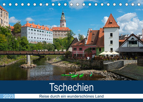 Tschechien – Eine Reise durch ein wunderschönes Land (Tischkalender 2023 DIN A5 quer) von Scholz,  Frauke