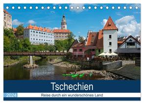 Tschechien – Eine Reise durch ein wunderschönes Land (Tischkalender 2024 DIN A5 quer), CALVENDO Monatskalender von Scholz,  Frauke