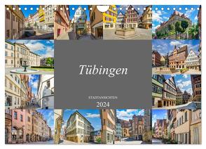 Tübingen Stadtansichten (Wandkalender 2024 DIN A4 quer), CALVENDO Monatskalender von Meutzner,  Dirk