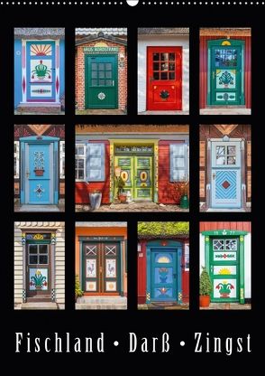 Türen – Meisterwerke aus Fischland, Darß und Zingst (Wandkalender 2018 DIN A2 hoch) von Mueringer,  Christian
