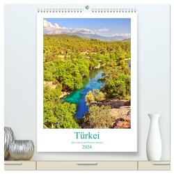 Türkei – Das Land in der Provinz Antalya (hochwertiger Premium Wandkalender 2024 DIN A2 hoch), Kunstdruck in Hochglanz von Hackstein,  Bettina