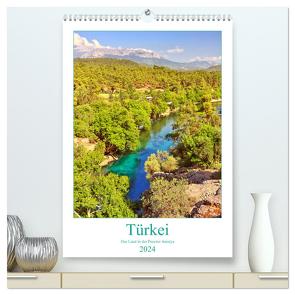 Türkei – Das Land in der Provinz Antalya (hochwertiger Premium Wandkalender 2024 DIN A2 hoch), Kunstdruck in Hochglanz von Hackstein,  Bettina