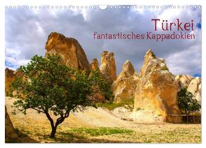 Türkei – fantastisches Kappadokien (Wandkalender 2024 DIN A3 quer), CALVENDO Monatskalender von Kuebler,  Harry