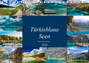 Türkisblaue Seen (Tischkalender 2020 DIN A5 quer) von Goldbach,  Alexandra