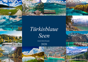 Türkisblaue Seen (Wandkalender 2020 DIN A4 quer) von Goldbach,  Alexandra