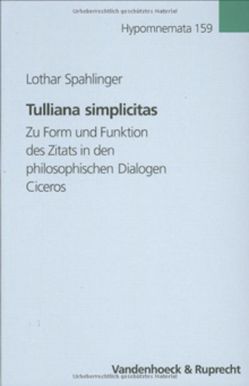 Tulliana simplicitas von Spahlinger,  Lothar