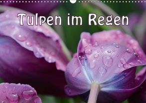 Tulpen im Regen (Wandkalender 2019 DIN A3 quer) von GUGIGEI