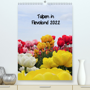Tulpen in Flevoland (Premium, hochwertiger DIN A2 Wandkalender 2022, Kunstdruck in Hochglanz) von Konkel,  Christine