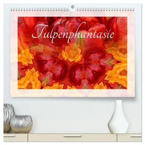 Tulpenphantasie (hochwertiger Premium Wandkalender 2024 DIN A2 quer), Kunstdruck in Hochglanz von Grobelny,  Renate