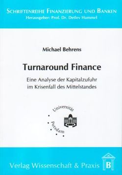 Turnaround Finance. von Behrens,  Michael