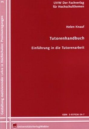Tutorenhandbuch von Knauf,  Helen
