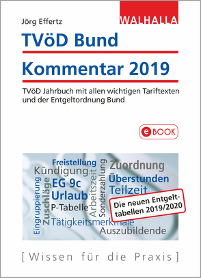 TVöD Bund Kommentar 2019 von Effertz,  Jörg