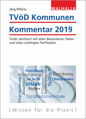 TVöD Kommunen Kommentar 2019 von Effertz,  Jörg