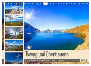Tweng und Obertauern (Wandkalender 2024 DIN A4 quer), CALVENDO Monatskalender von Kramer,  Christa