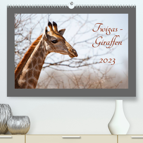 Twigas – Giraffen (Premium, hochwertiger DIN A2 Wandkalender 2023, Kunstdruck in Hochglanz) von und Holger Karius,  Kirsten