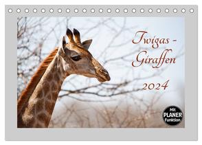 Twigas – Giraffen (Tischkalender 2024 DIN A5 quer), CALVENDO Monatskalender von und Holger Karius,  Kirsten