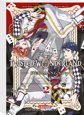 Twisted Wonderland: Der Manga 2 von Disney, Hazuki,  Wakana, Kowono,  Sumire, Toboso,  Yana, Überall,  Dorothea