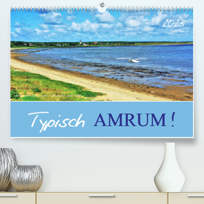 Typisch Amrum! (Premium, hochwertiger DIN A2 Wandkalender 2023, Kunstdruck in Hochglanz) von Heußlein,  Jutta
