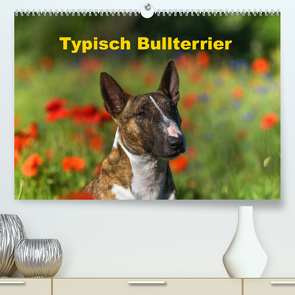 Typisch Bullterrier (Premium, hochwertiger DIN A2 Wandkalender 2023, Kunstdruck in Hochglanz) von Janetzek,  Yvonne