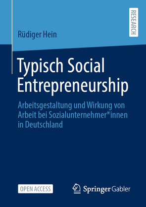 Typisch Social Entrepreneurship von Hein,  Rüdiger